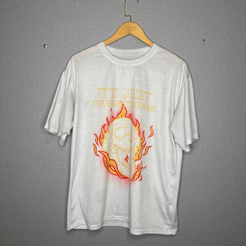 AIRBRUSHED GRAPHIC TEE